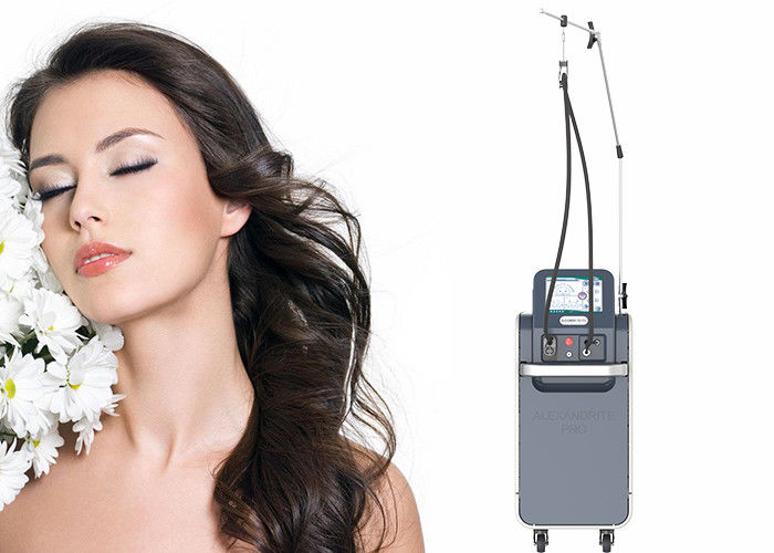Máquina portátil 755nm Lase apacible favorable Spotsize grande 18m m del retiro del pelo del Alexandrite