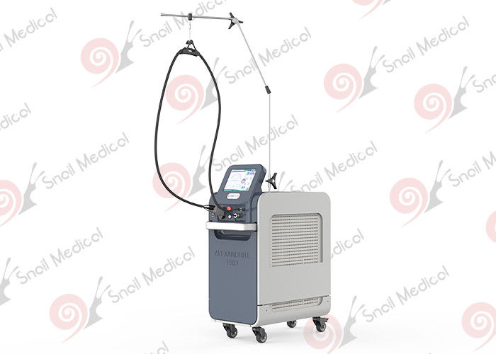 755nm retiro 800W Spotsize grande 18m m del pelo del laser del Alexandrite del Nd Yag con la pantalla LCD