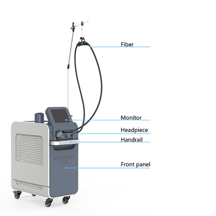 Tratamiento para la eliminación del vello Laser suave Max Pro DCD Duración del pulso 10-60ms