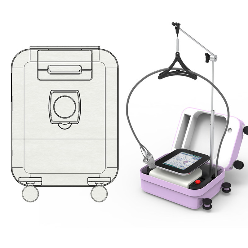 Láser de diodo mini Alexandrita de 755 nm con pantalla táctil inteligente para una fácil operación en la industria de la belleza